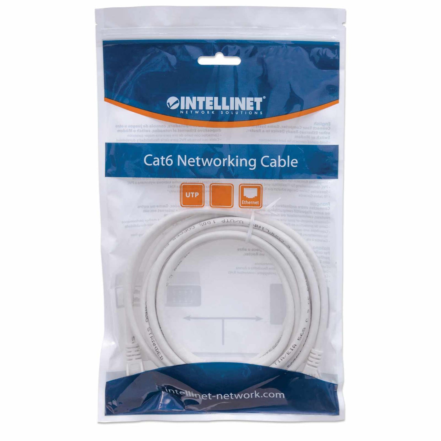 Cable Patch Cat6, UTP - Intellinet México