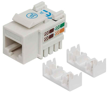 JACK RJ45 CAT5E KEYSTONE DE IMPACTO BLANCO Image 1