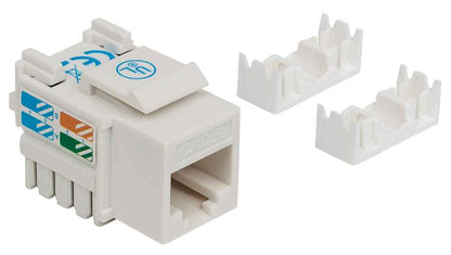 JACK RJ45 CAT5E KEYSTONE DE IMPACTO BLANCO Image 3