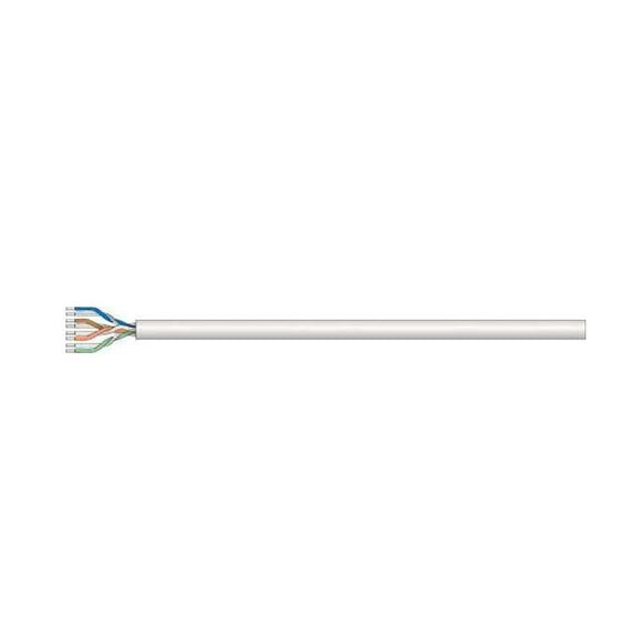 BOBINA CABLE UTP DE RED CAT6 COBRE ROLLO 305M MULTIFILAR GRIS Image 1