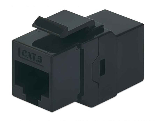 COPLE RJ45 A RJ45 CAT6 KEYSTONE NEGRO UTP Image 1