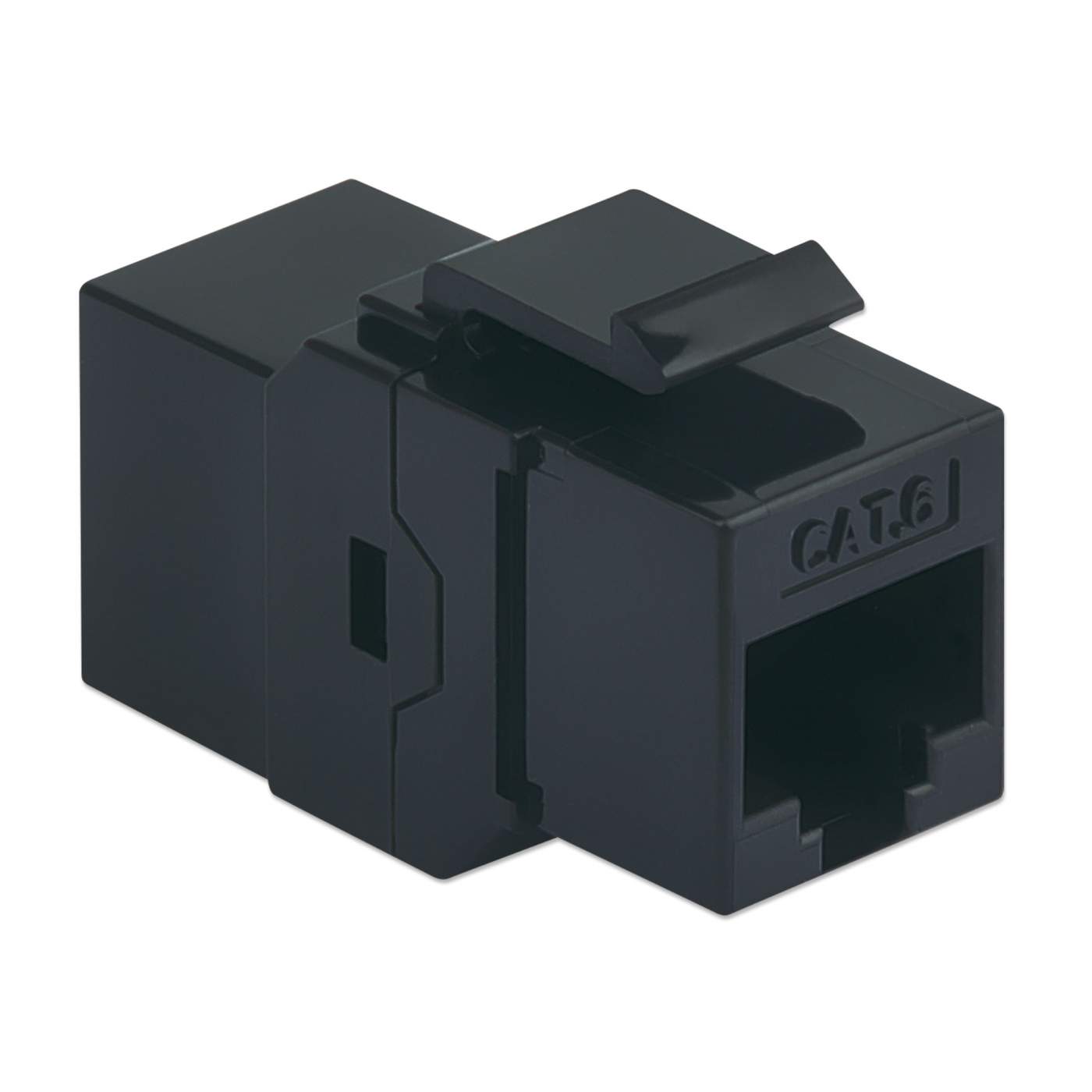 COPLE RJ45 A RJ45 CAT6 KEYSTONE NEGRO UTP Image 3