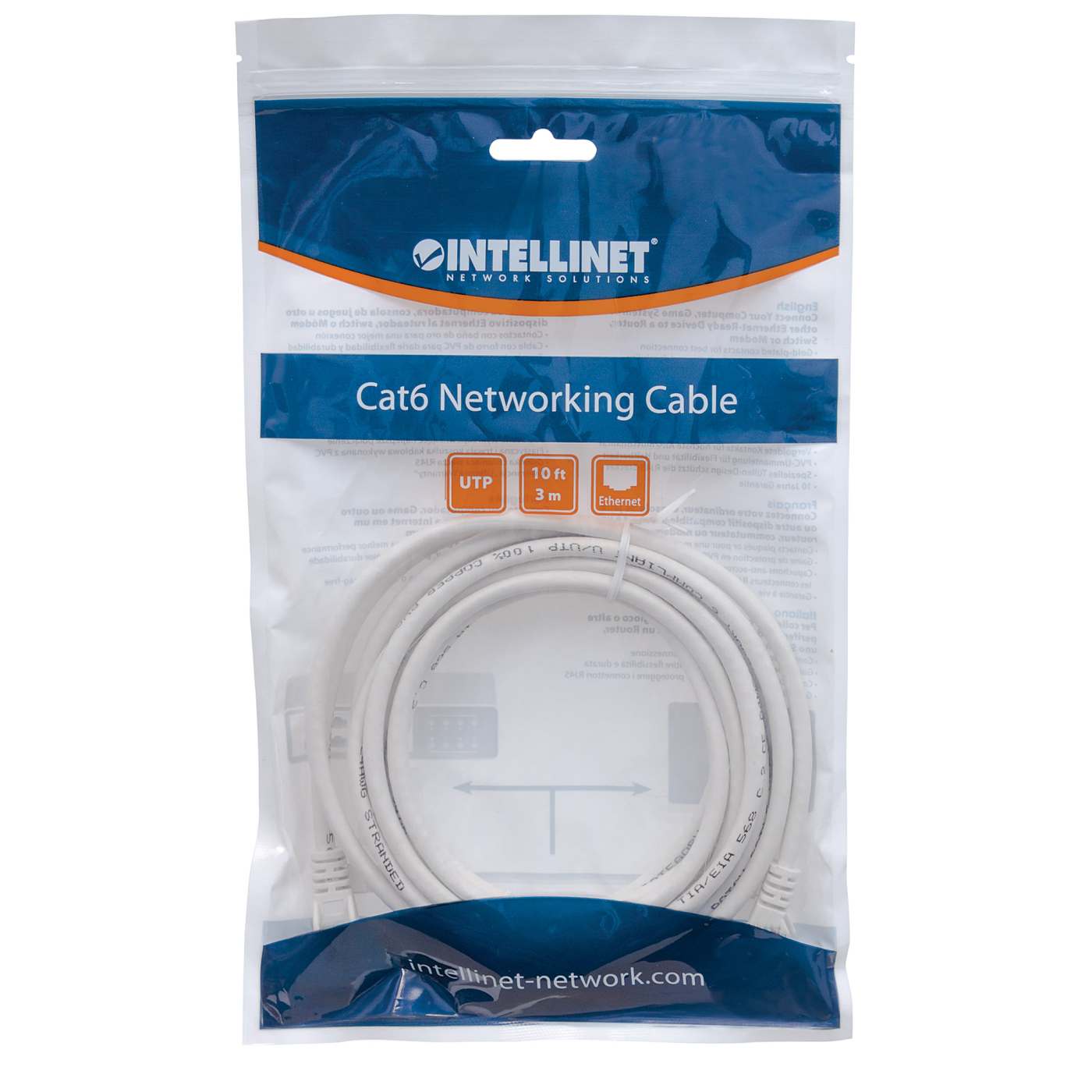 Cable patch Cat 6, UTP Packaging Image 2