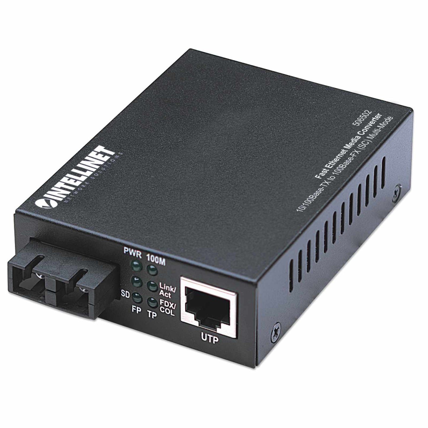 Convertidor de Medios Fast Ethernet, 2 km - Intellinet México