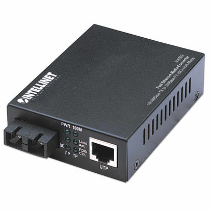 Convertidor de Medios Fast Ethernet, 2 km - Intellinet México