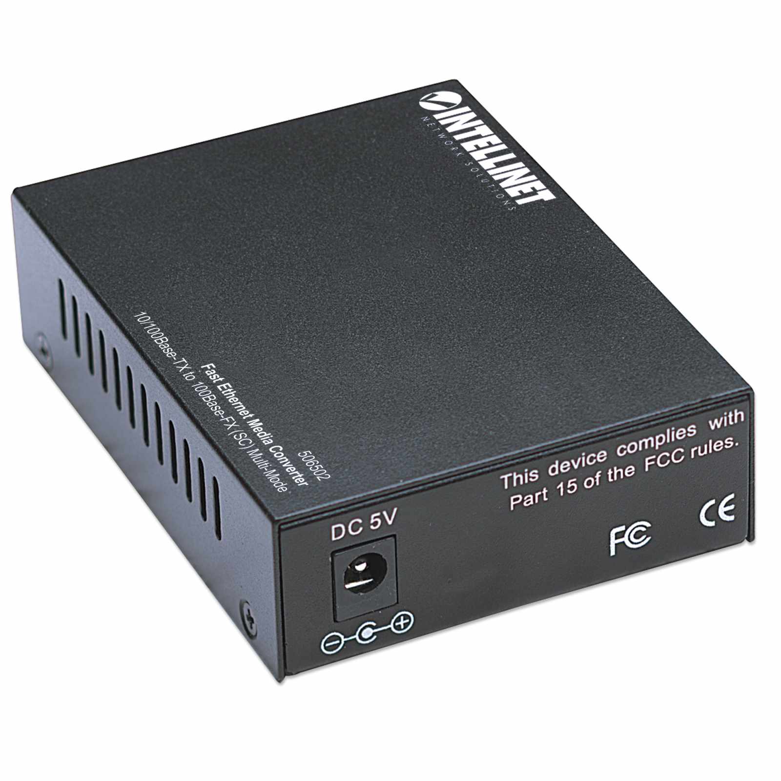 Convertidor de Medios Fast Ethernet, 2 km - Intellinet México