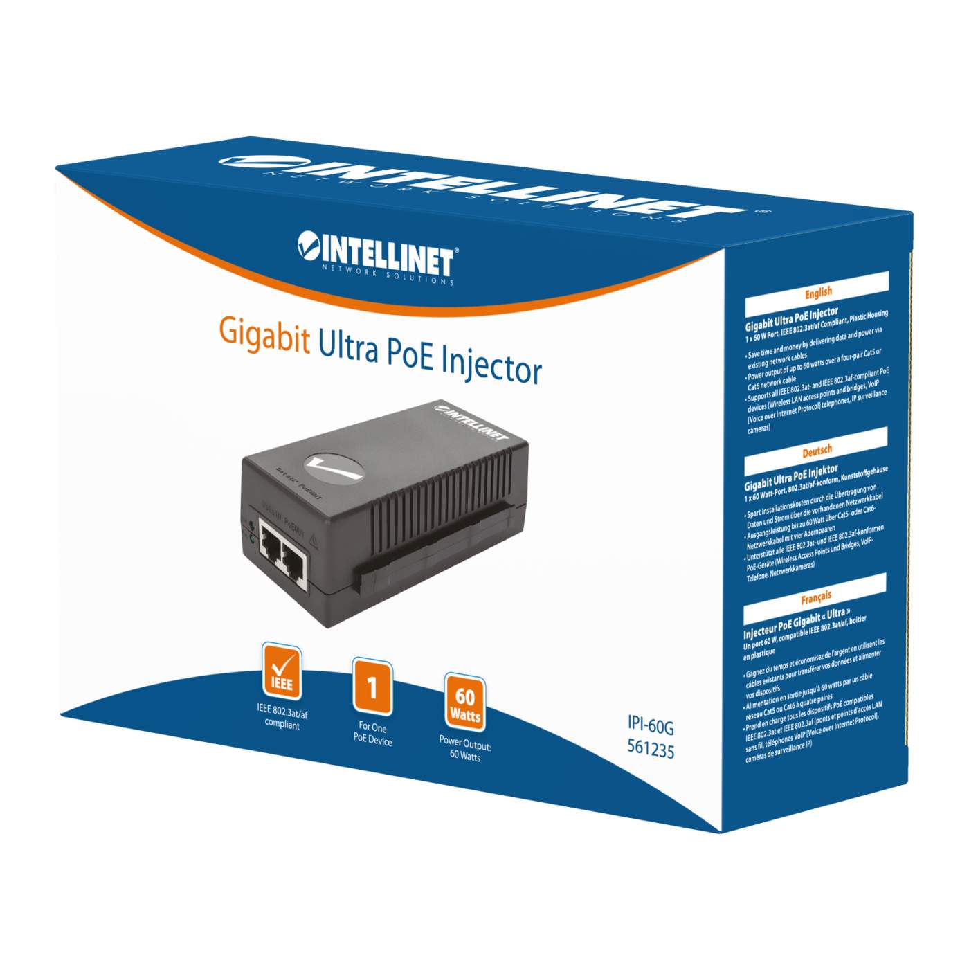 Inyector Ultra PoE Gigabit Packaging Image 2