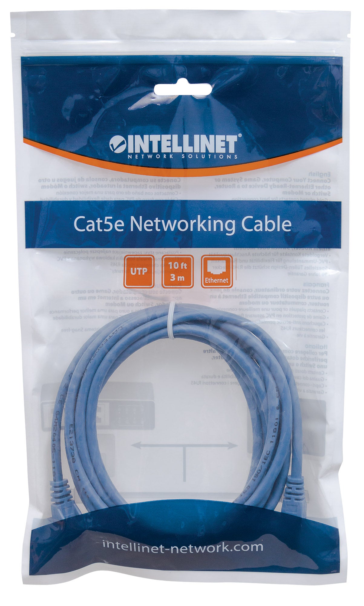 Cable de red, Cat5e, UTP Packaging Image 2