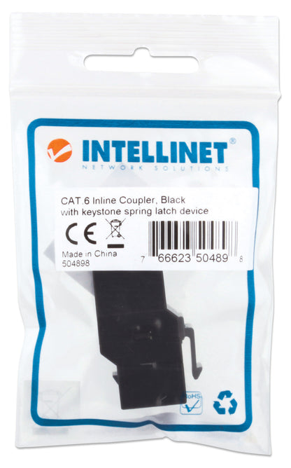 COPLE RJ45 A RJ45 CAT6 KEYSTONE NEGRO UTP Packaging Image 2