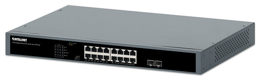 Switch PoE+ con 16 puertos Gigabit Ethernet y 2 puertos SFP Image 1