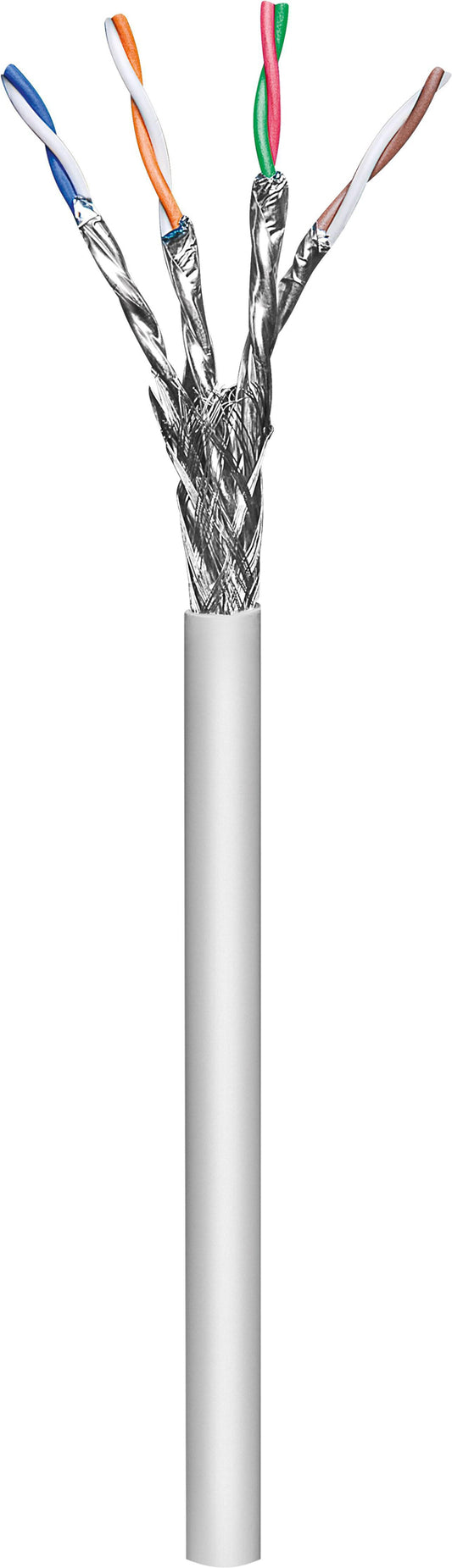 Bobina de Cable S/FTP Cat6a, Sólida, 100% cobre, CM Image 1