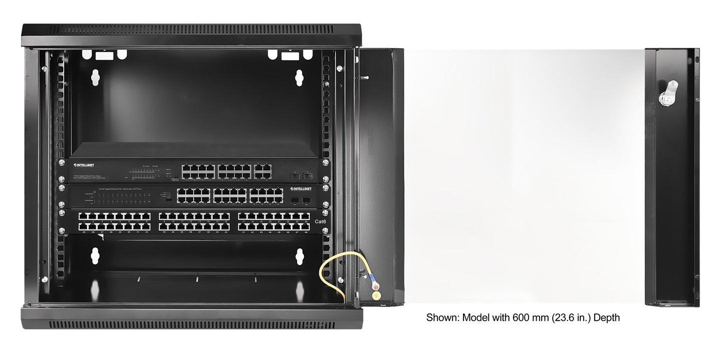 Gabinete mural de 19", 9U, FlatPack Image 5