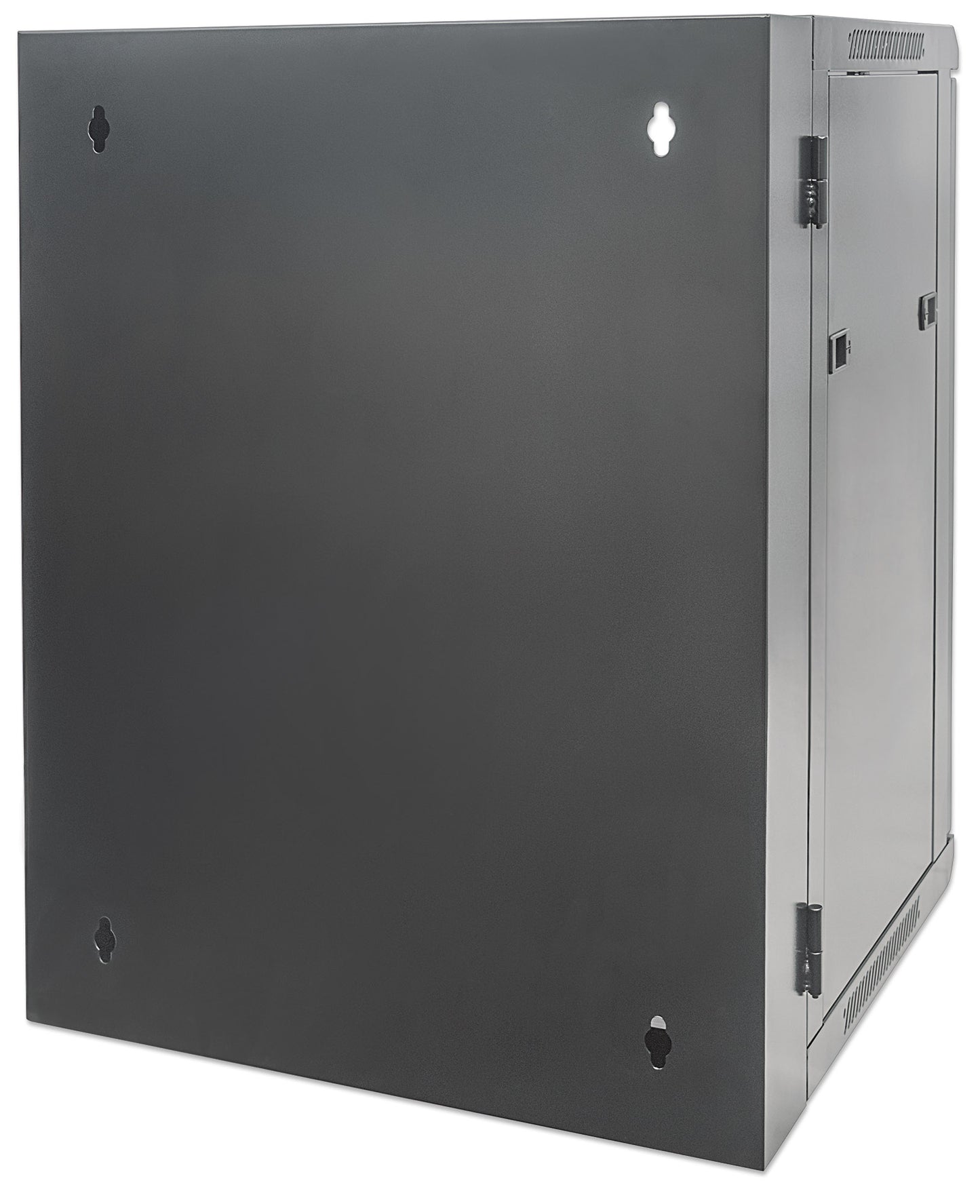 Gabinete mural abatible 19", 9U, Ensamblado Image 5