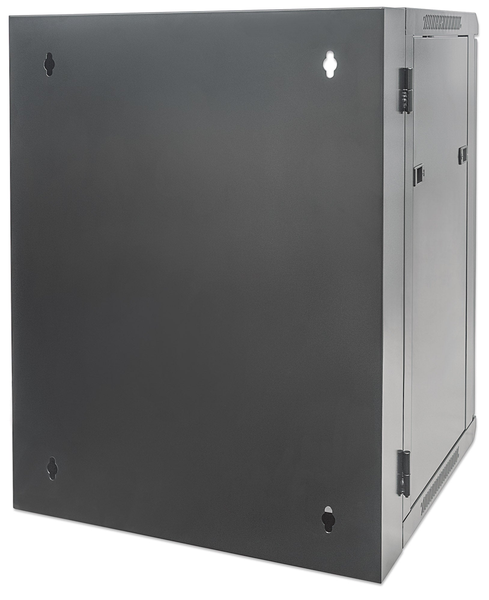 Gabinete mural abatible 19", 9U, Ensamblado Image 5