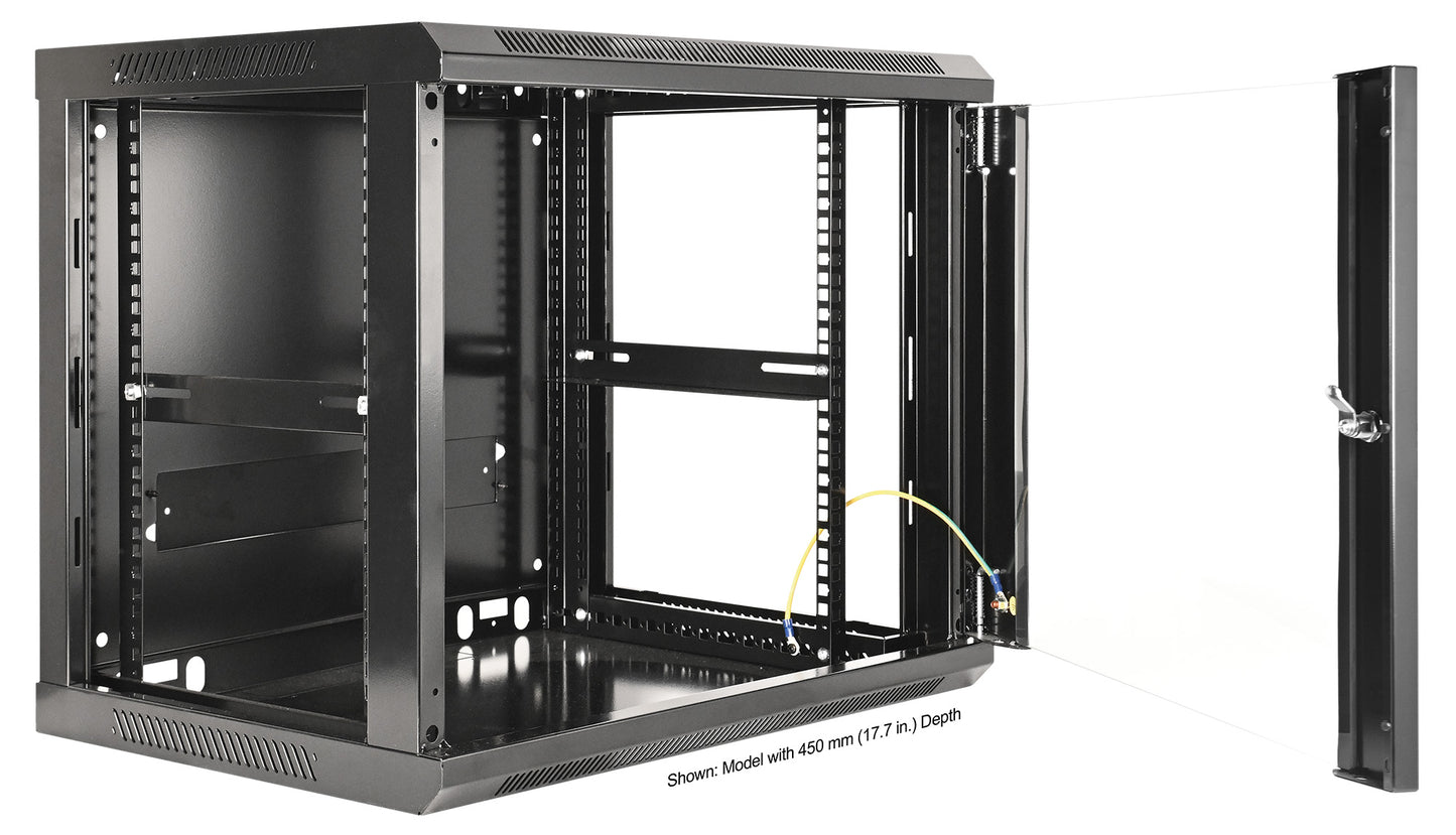Gabinete mural de 19", 9U, Ensamblado Image 5