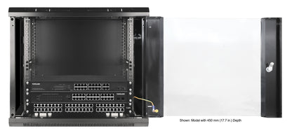 Gabinete mural de 19", 9U, Ensamblado Image 7