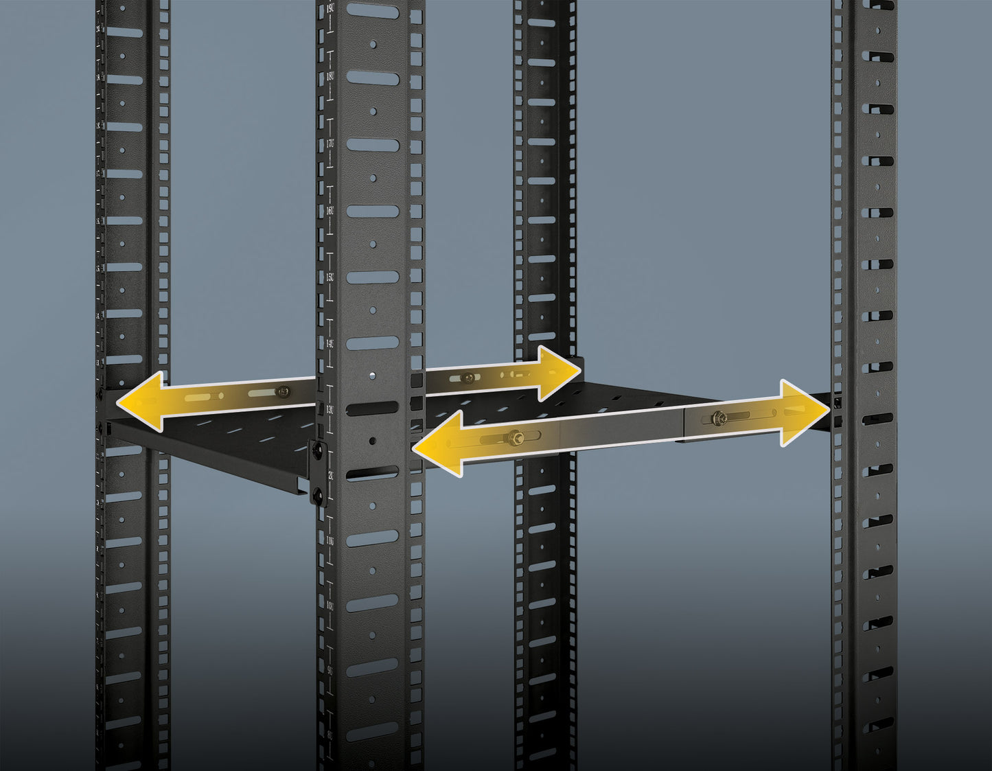 Charola con rieles ajustables, 19" Image 5