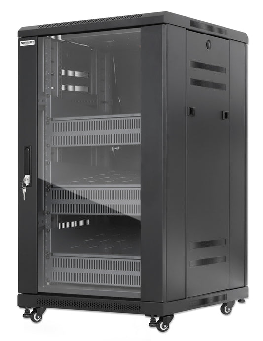 Gabinete 19" Pro Line con extractores de aire, 18U Image 1