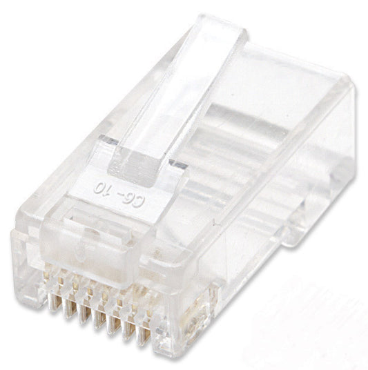Paquete de 100 conectores modulares Cat5e RJ45 Image 1
