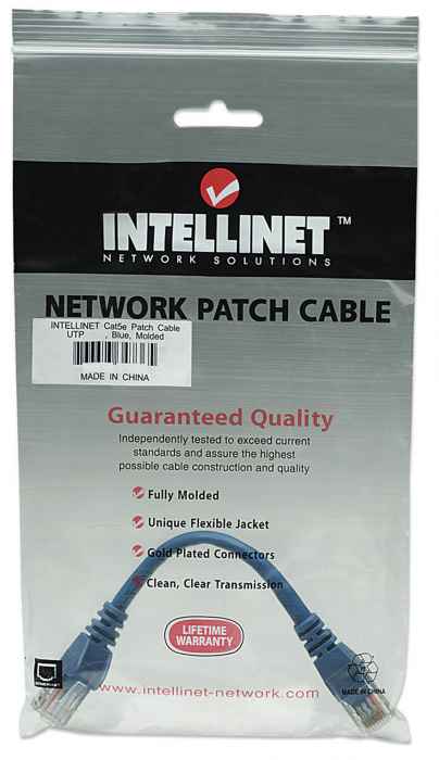 Cable de red, Cat5e, UTP Packaging Image 2