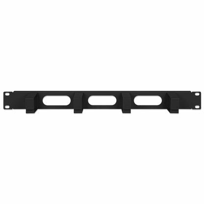 Organizador horizontal de cables 19", 4 anillos cortos - Intellinet México