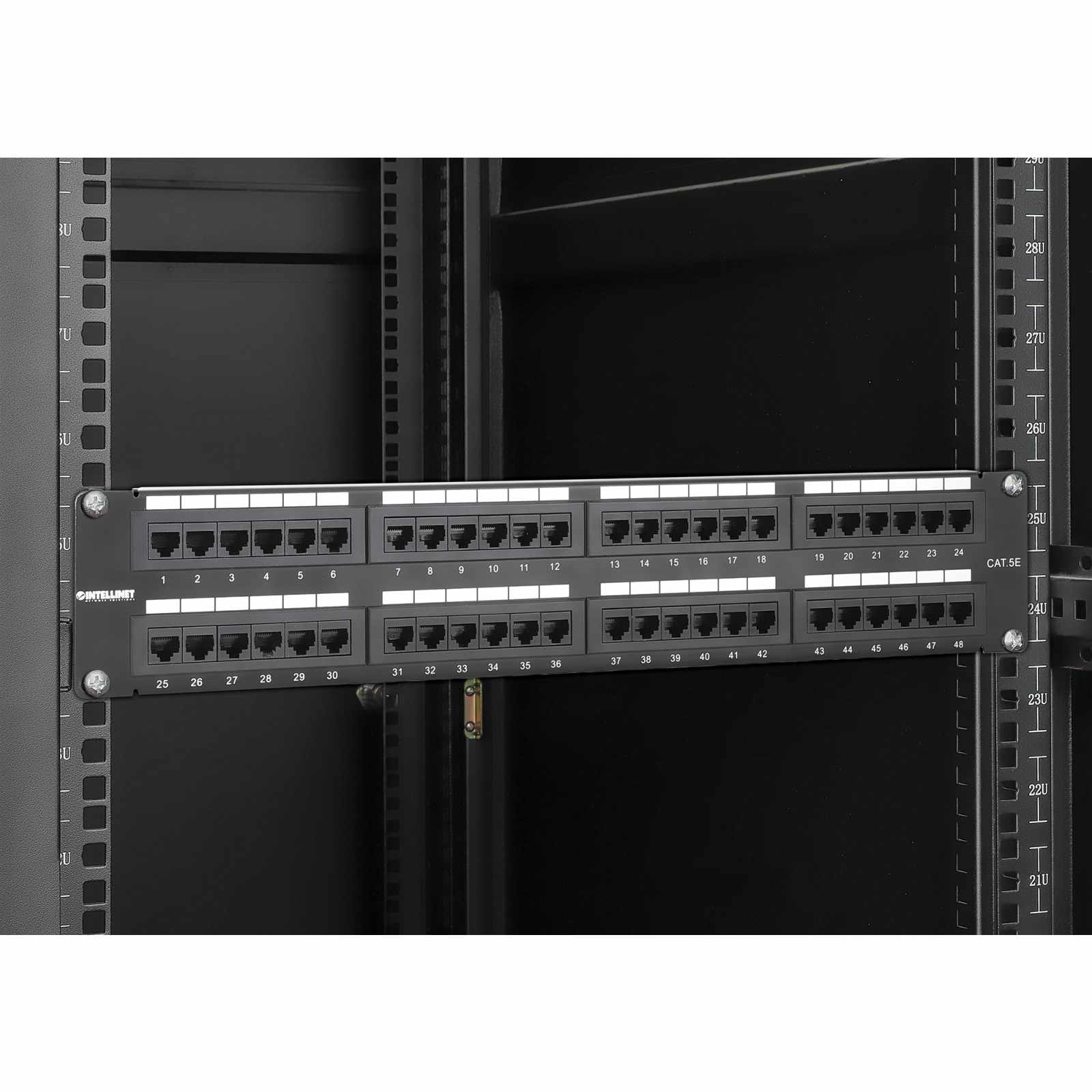Panel de Parcheo Cat5e - Intellinet México