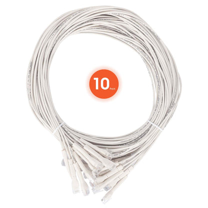 Paquete de 10 cables patch Cat6 FlexyBoot Slim, 2.1m, U/UTP - Intellinet México