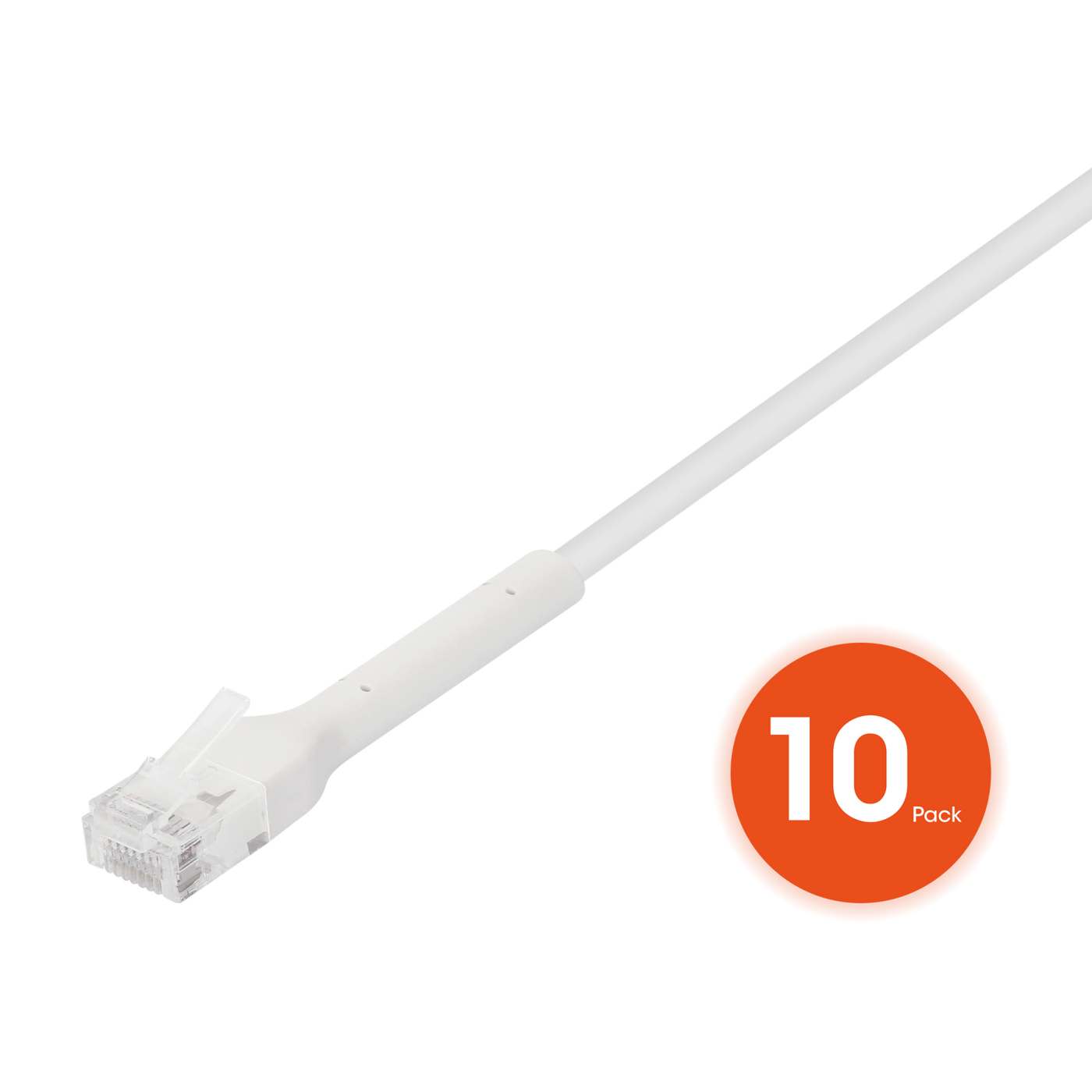 Paquete de 10 cables patch Cat6 FlexyBoot Slim, 3.0m , U/UTP - Intellinet México