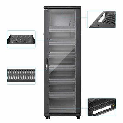 Gabinete 19" Pro Line con extractores de aire, 38U Image 8