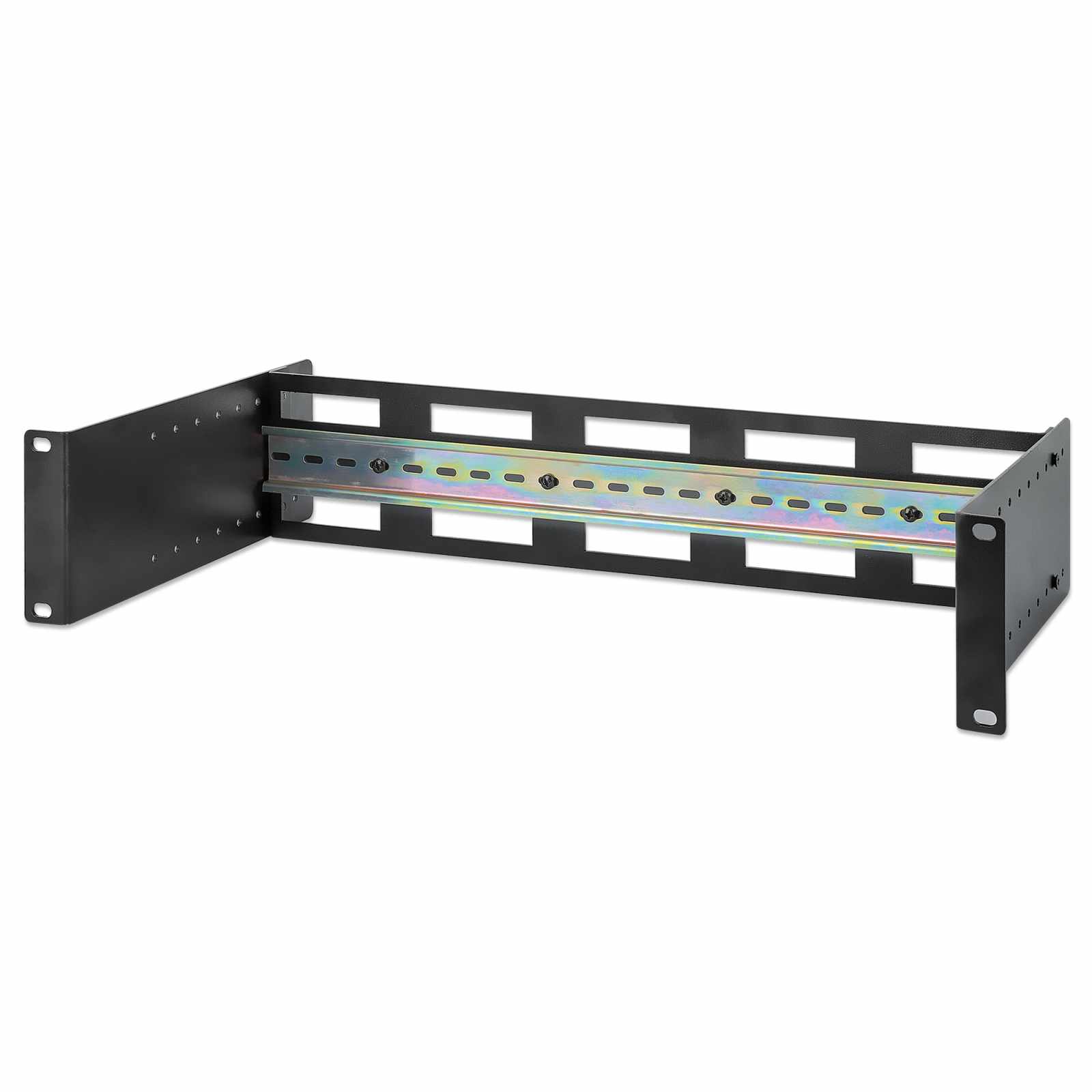 Kit de carril DIN ajustable para rack de 19", 2U Image 1