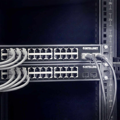 Switch PoE+ de 24 puertos Gigabit con 2 puertos SFP Image 9