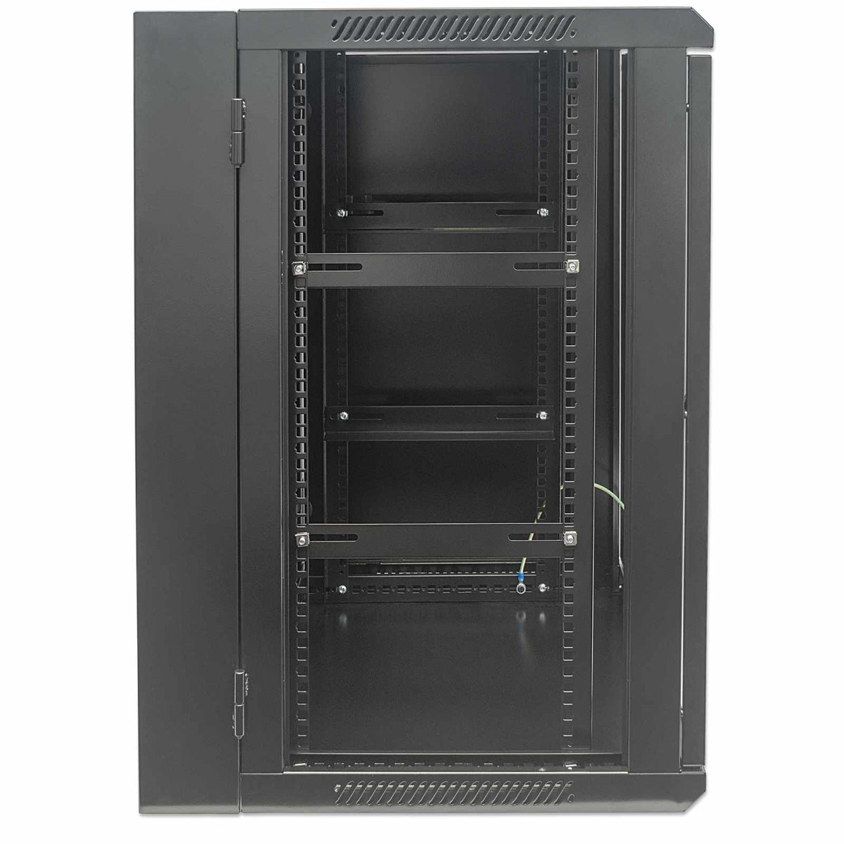 Gabinete mural abatible 19", 15U, Ensamblado Image 4