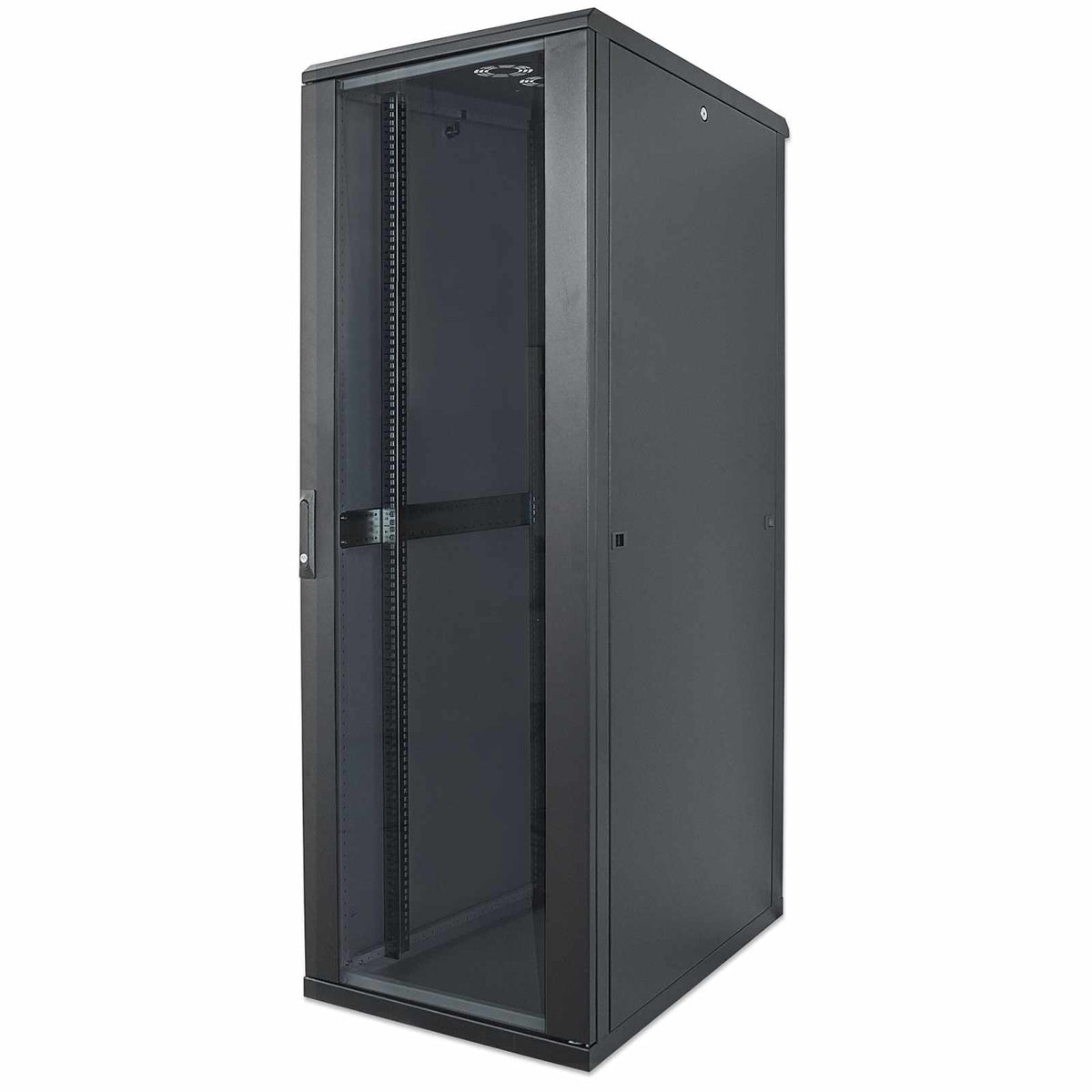 Gabinete red de 19", 42U, 800 (Profundidad) x 600 (ancho) x 2033 (alto) mm, negro Image 1