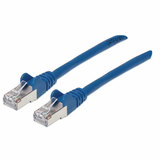 Cable de Red Cat6a S/FTP, 30 cm, Azul Image 1