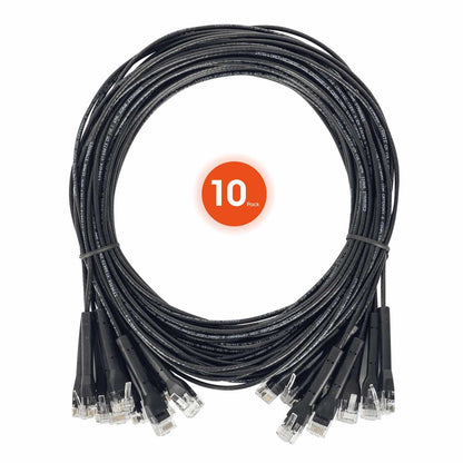 Paquete de 10 cables patch Cat6, FlexyBoot Slim, 0.6 m , U/UTP Image 9