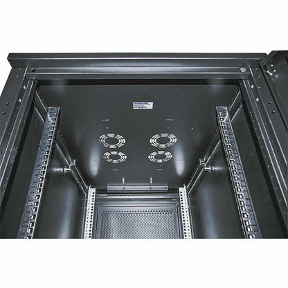 Gabinete de 19", 800x1000 con puertas de acero perforadas, 42U Image 6