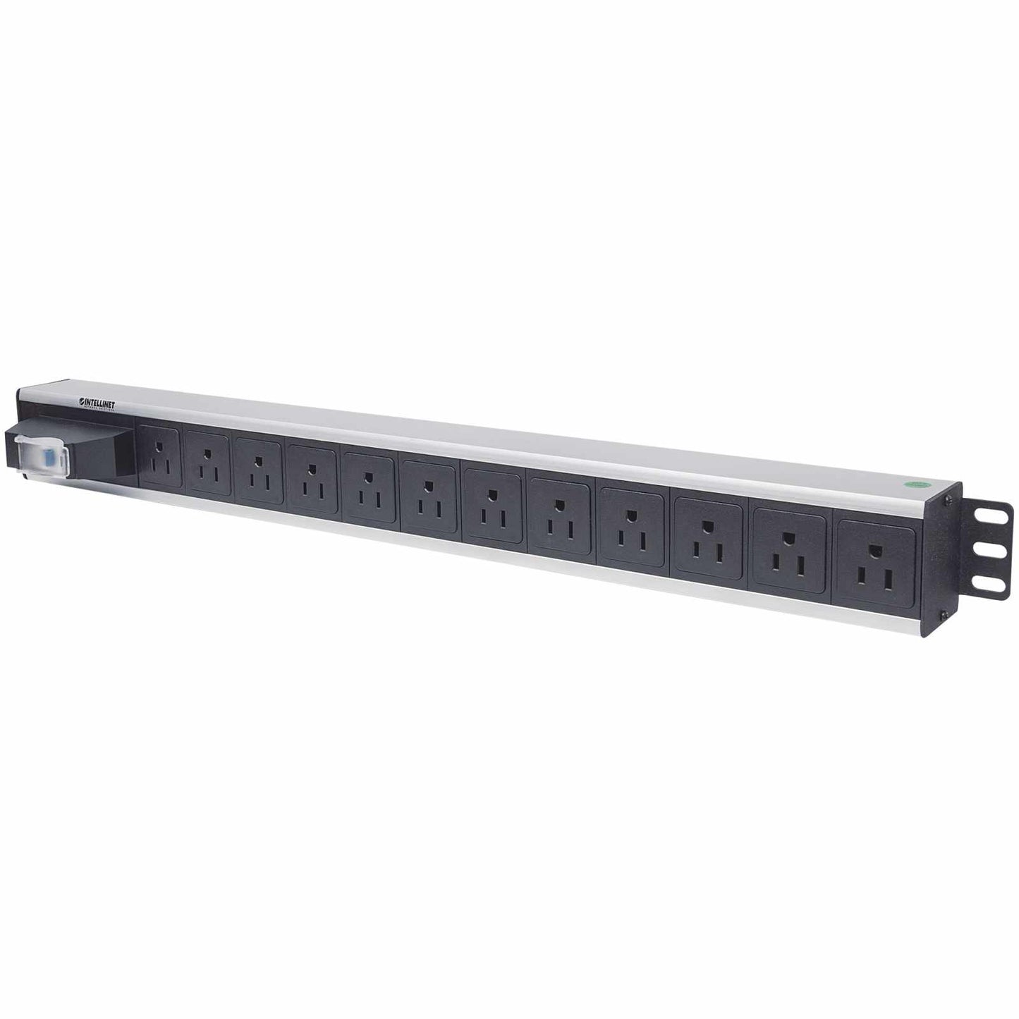 Unidad de distribución de energía (PDU) vertical de 12 salidas para montaje en rack Image 1