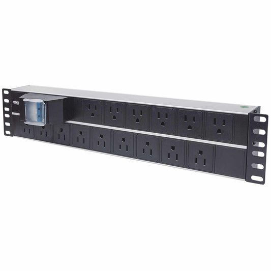 Barra multicontactos de 15 salidas para montaje en 2U de rack de 19" - Enchufes Tipo EU (NEMA 5) Image 1