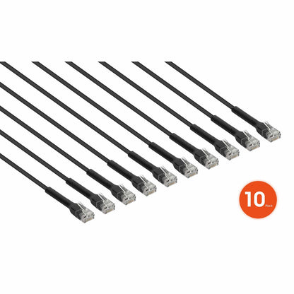 Paquete de 10 cables patch Cat6 FlexyBoot Slim, 4.2 m, U/UTP Image 3