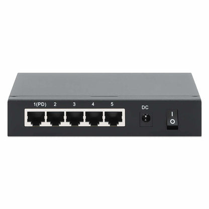 Switch con 5 puertos Gigabit alimentado por PoE, con transferencia de PoE Image 7