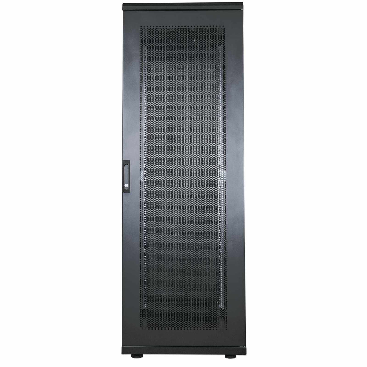 Gabinete de 19", 800x1000 con puertas de acero perforadas, 42U Image 3