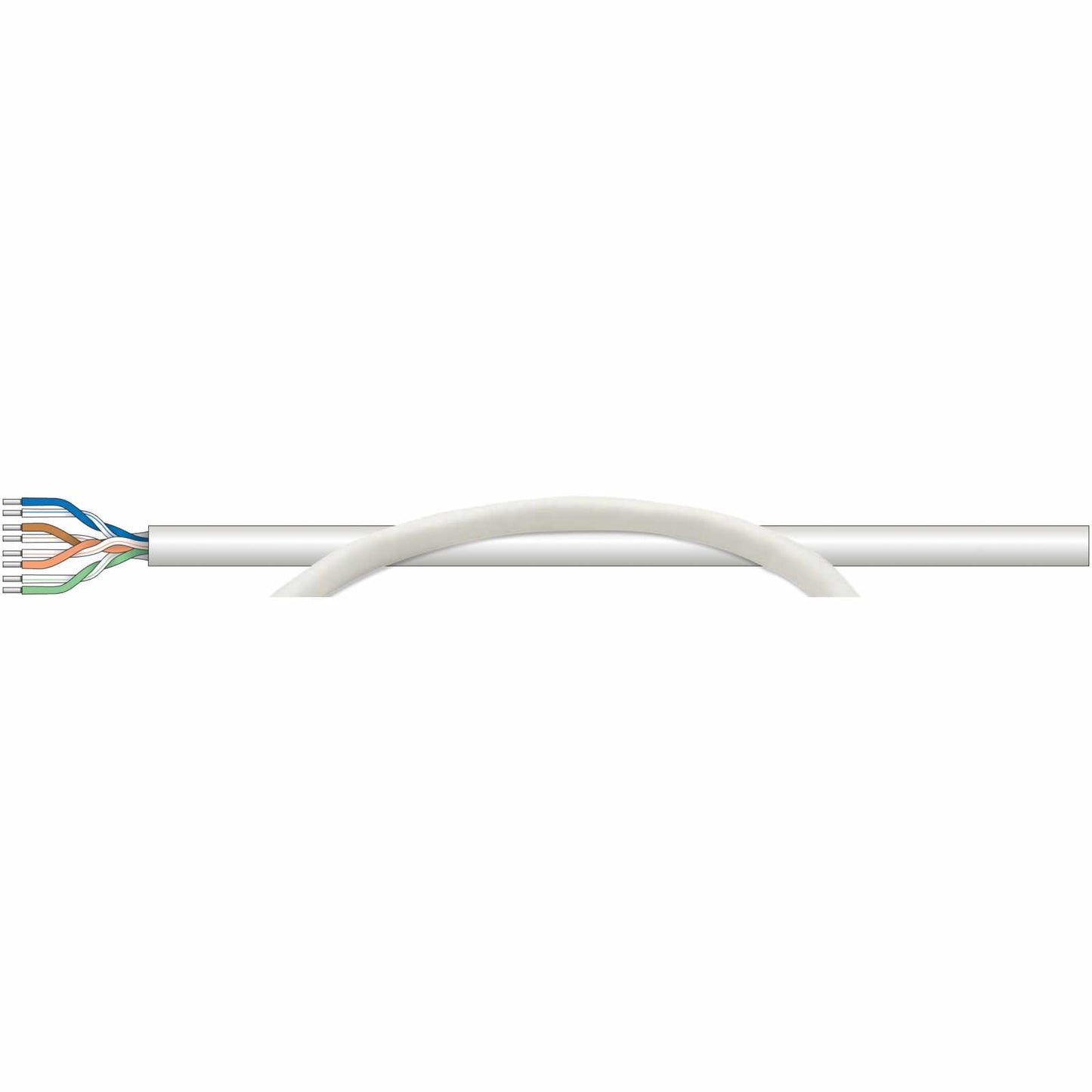 Bobina de Cable UTP Cat6, Sólida, CCA, Gris Image 3