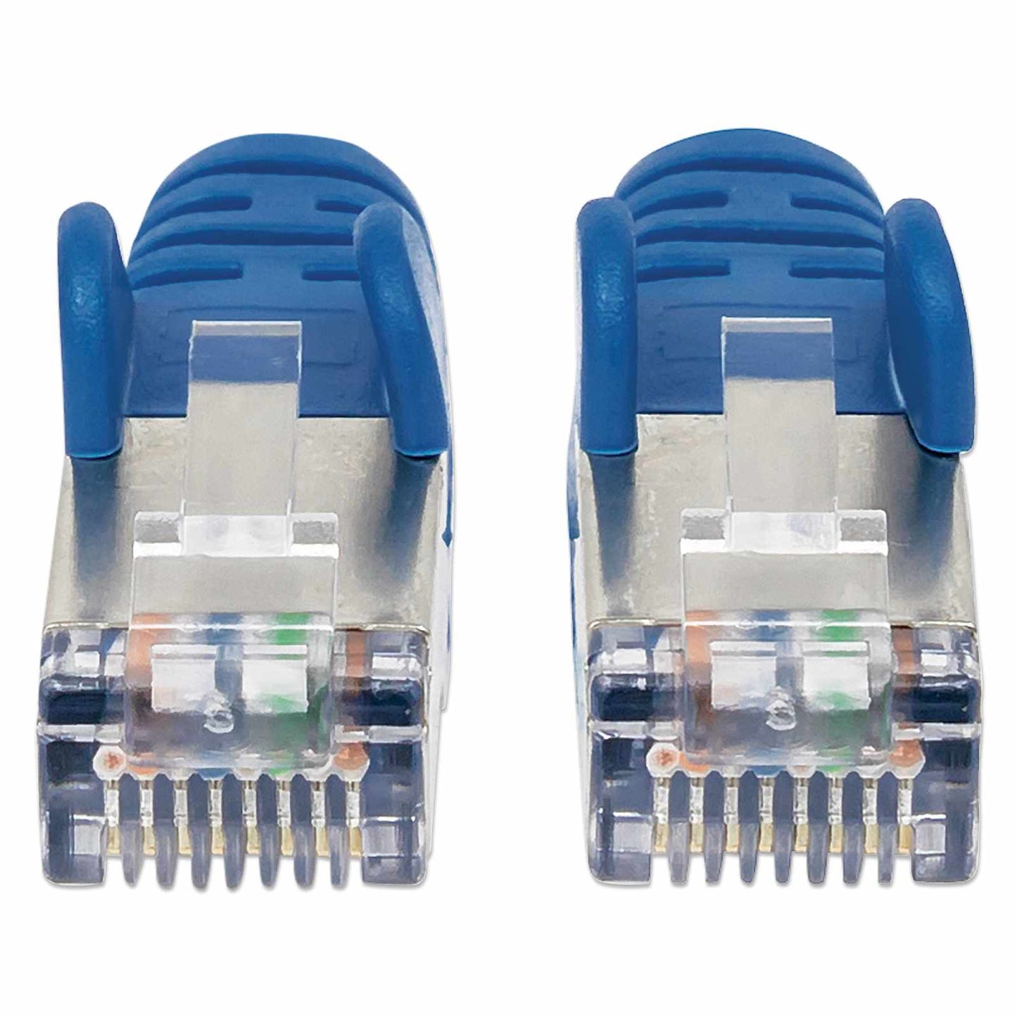 Cable de Red Cat6a S/FTP, 30 cm, Azul Image 3