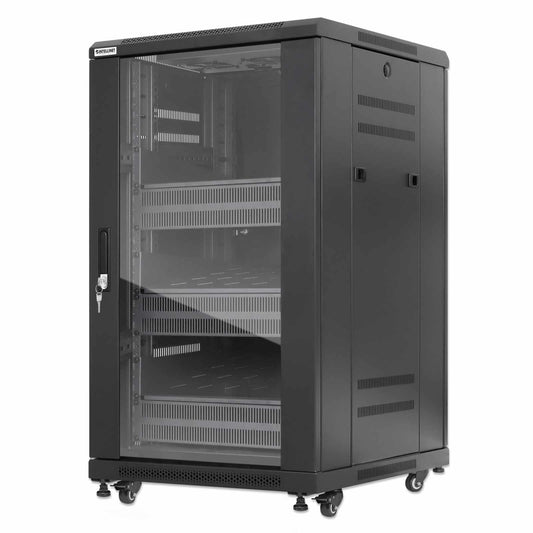 Gabinete 19" Pro Line con extractores de aire, 18U Image 1