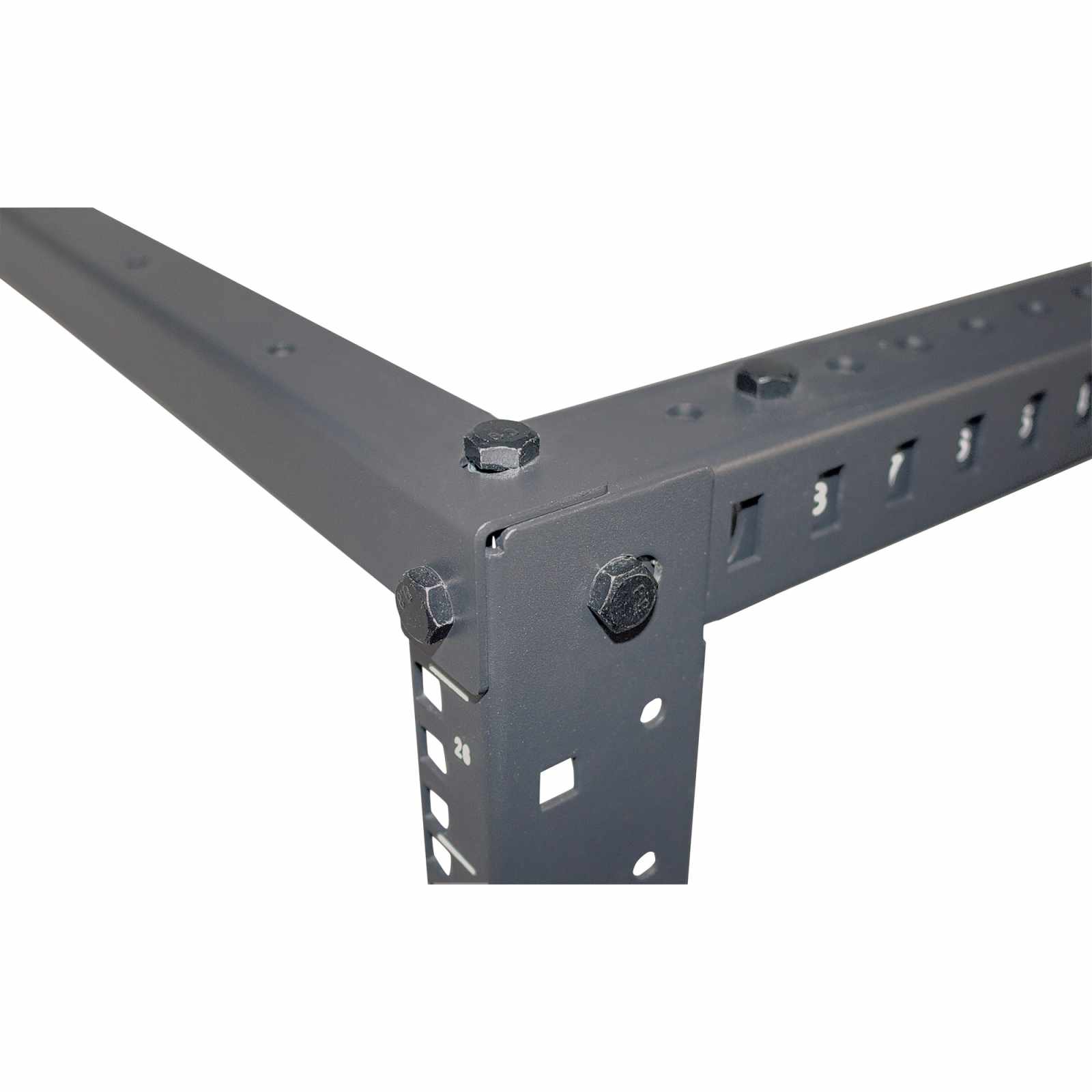 Rack de marco abierto de 4 postes de 19", 26U Image 7