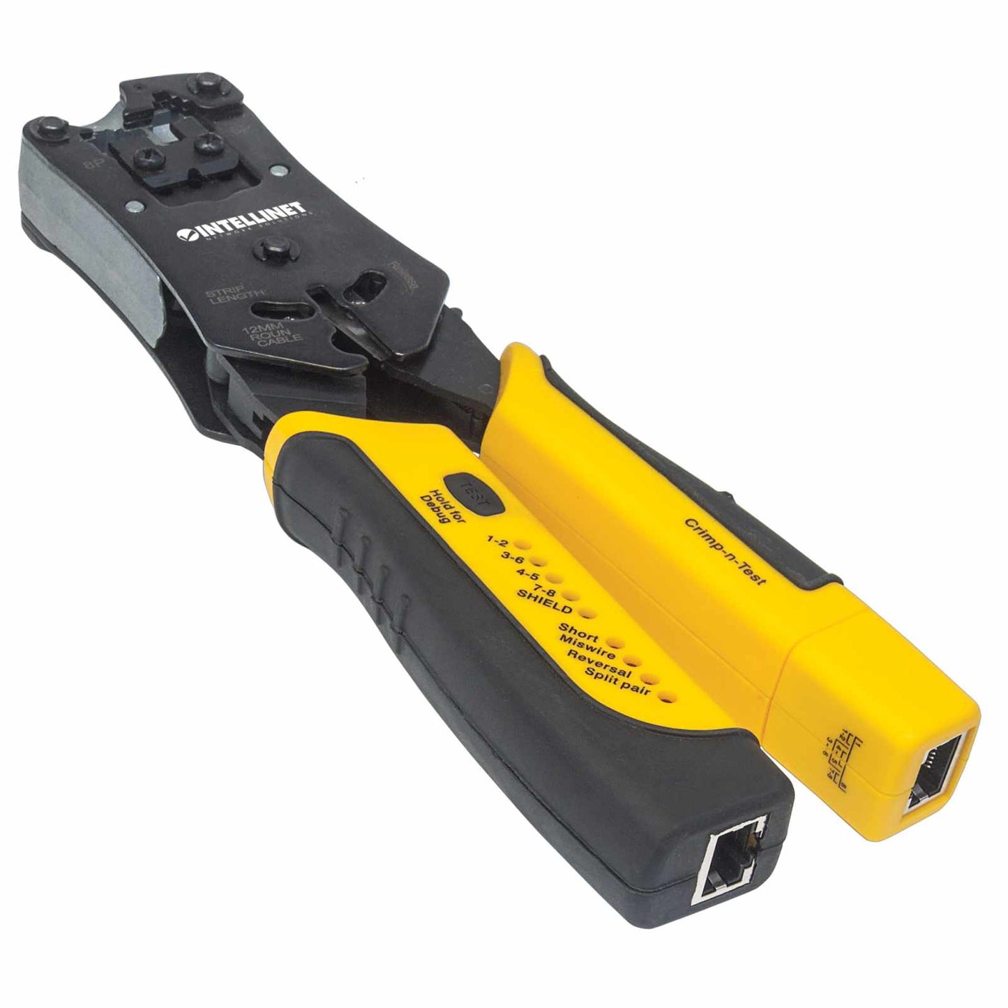 Pinza Crimpeadora Universal de Plugs Modulares y Probador de Cables Image 3