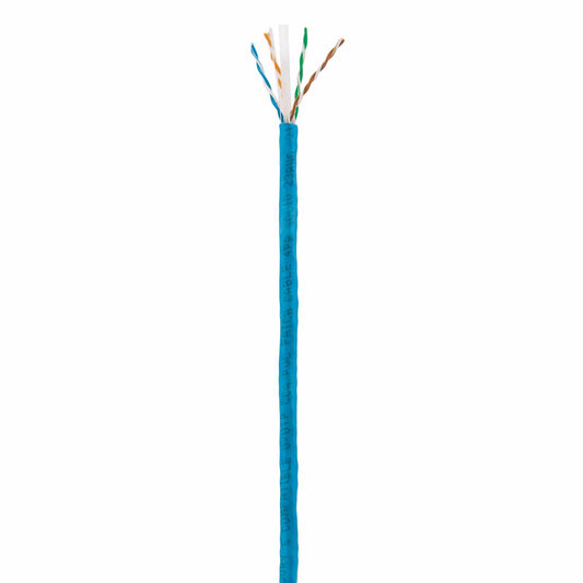 Bobina de Cable UTP Cat6, Sólida, CCA, Azul Image 1