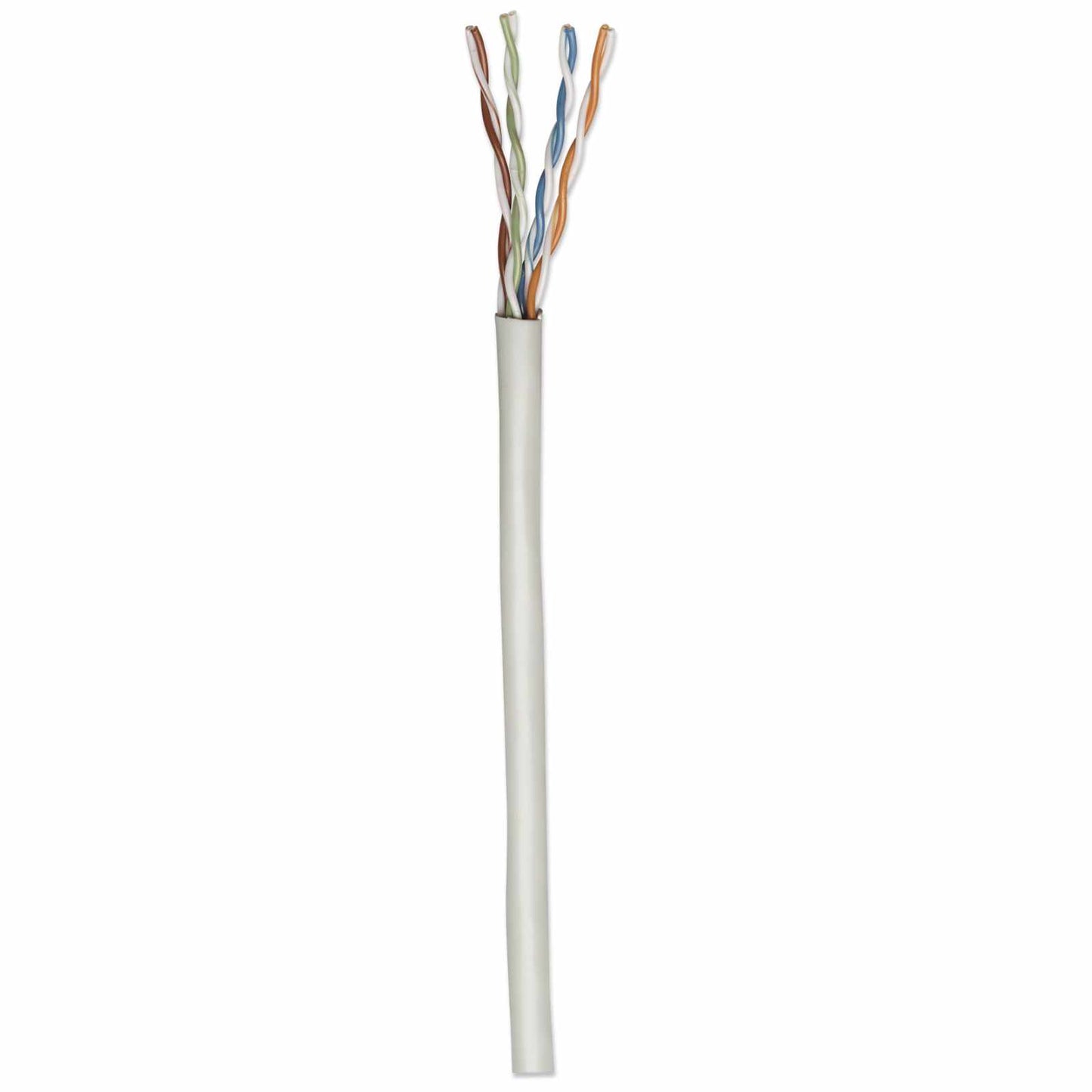 BOBINA CABLE UTP DE RED CAT5E CCA ROLLO 305M SOLIDA GRIS, PyME Image 1