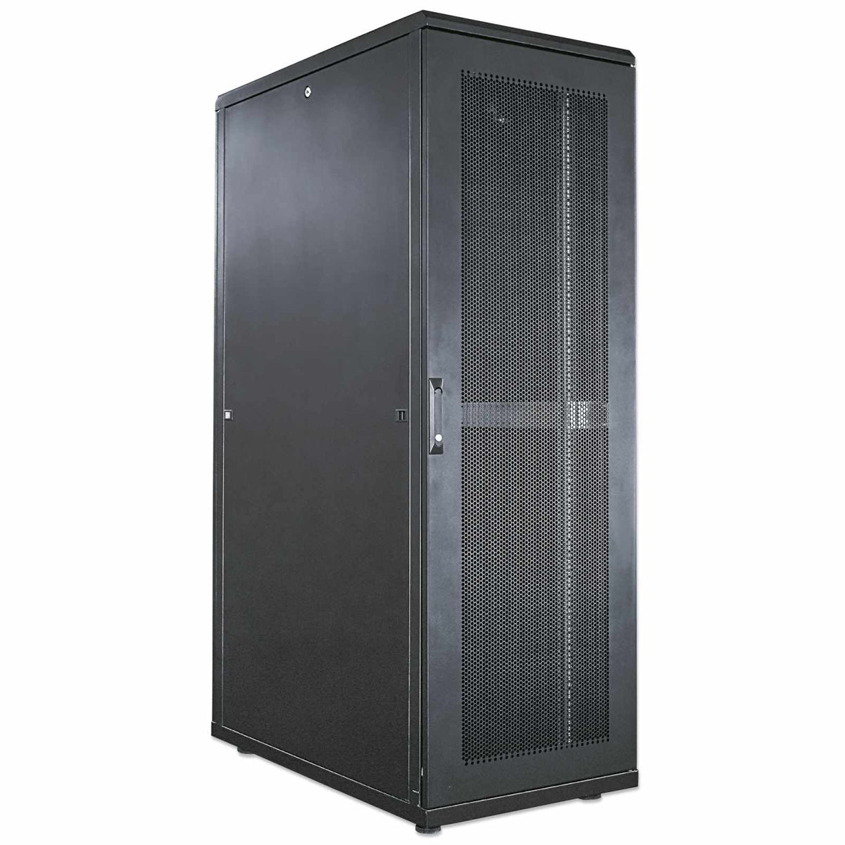 Gabinete de 19", 800x1000 con puertas de acero perforadas, 42U Image 2