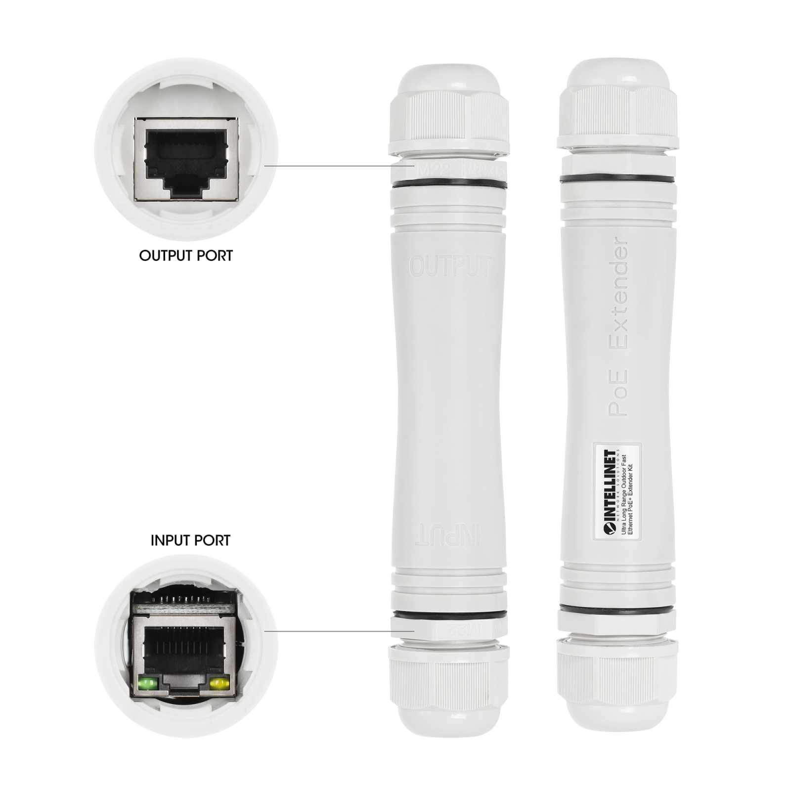 Kit extensor PoE+ de ultra largo alcance para exteriores Image 7